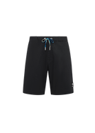 Relaxed Fit Cotton Short - Black
