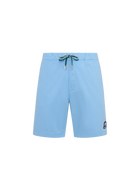 Relaxed Fit Cotton Short - Dusty Blue