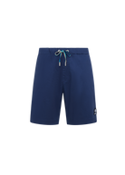 Relaxed Fit Cotton Short - Navy
