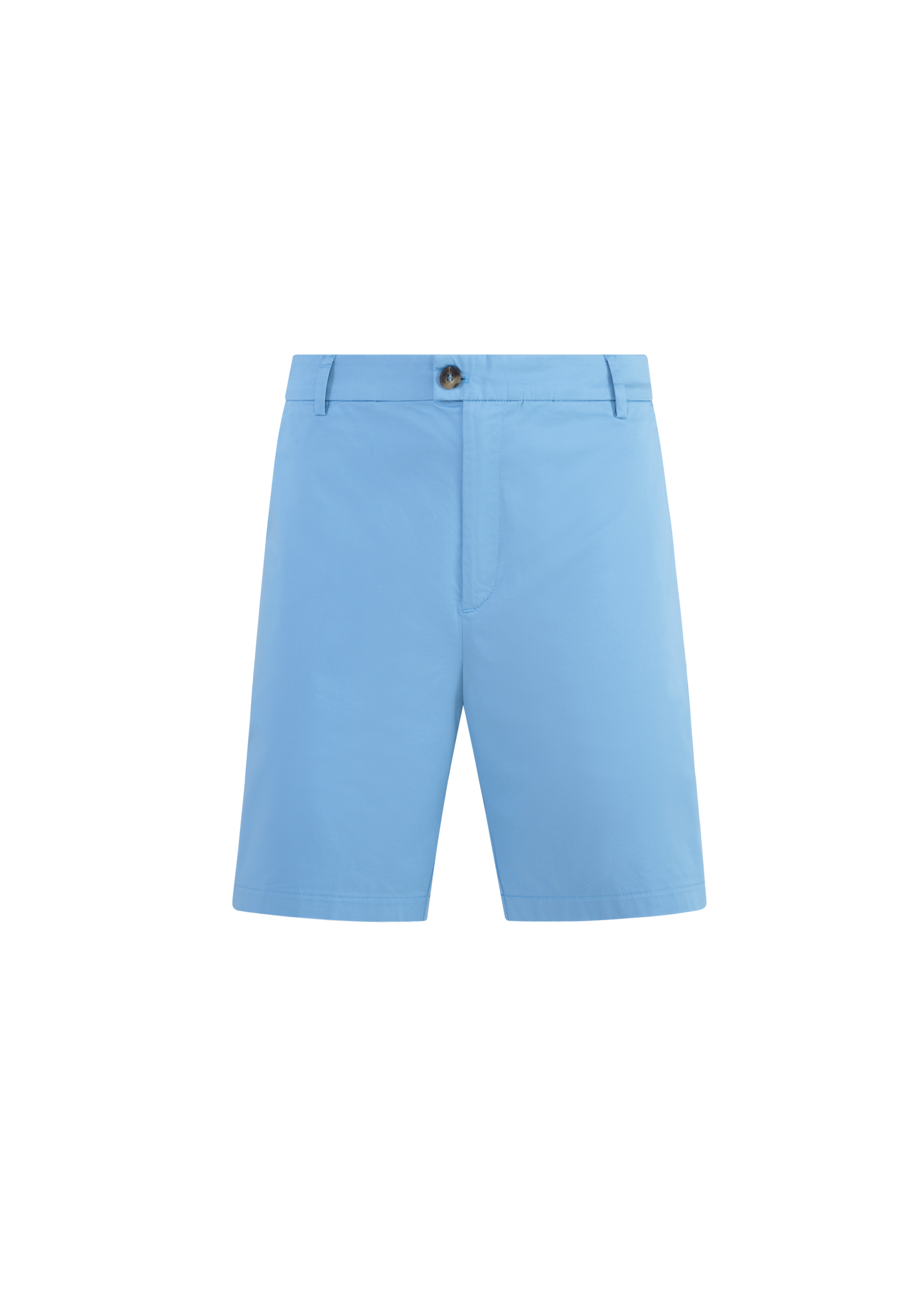 Cotton Chino Short - Dusty Blue