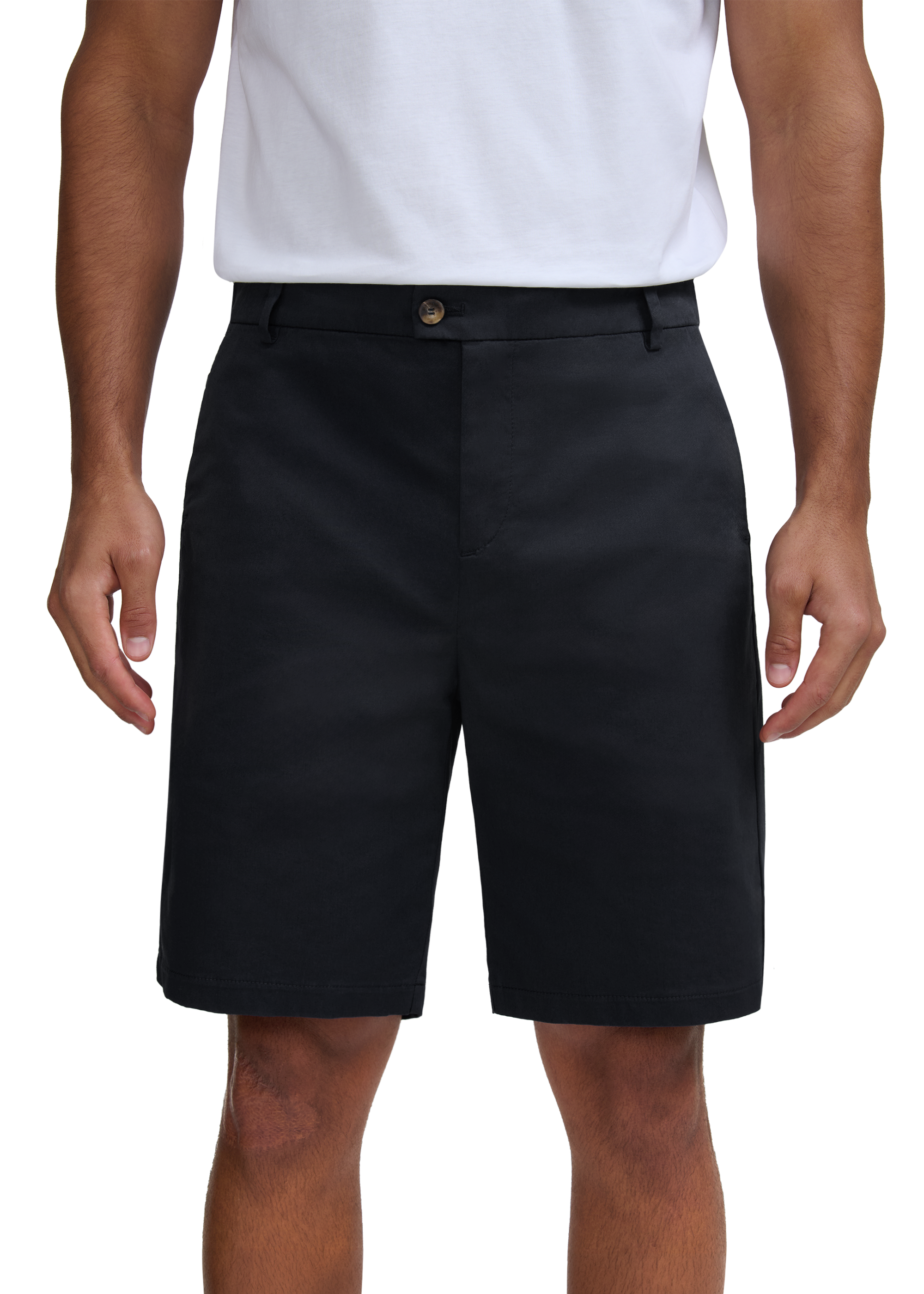 Cotton Chino Short - Black