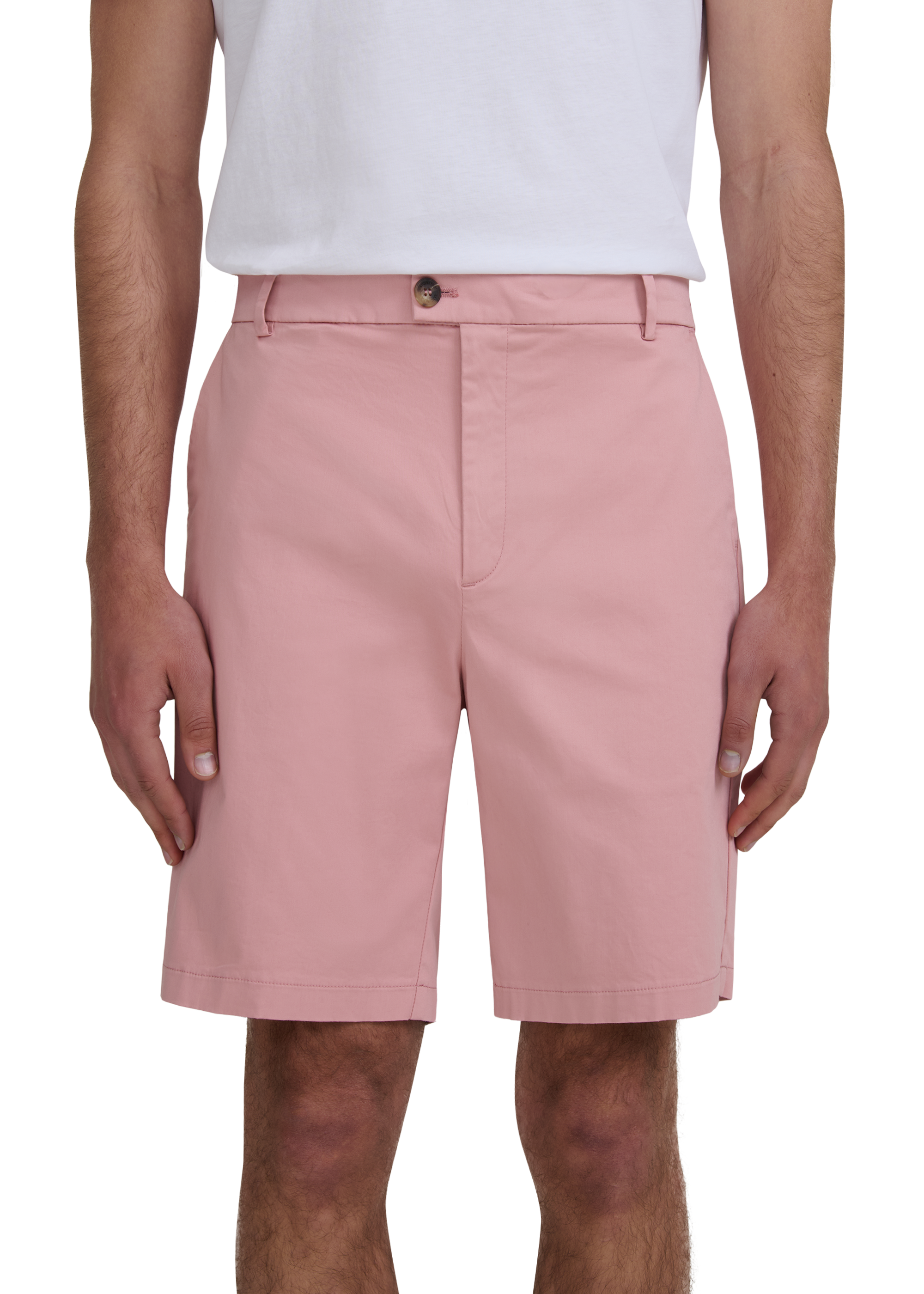 Cotton Chino Short - Dusty Pink