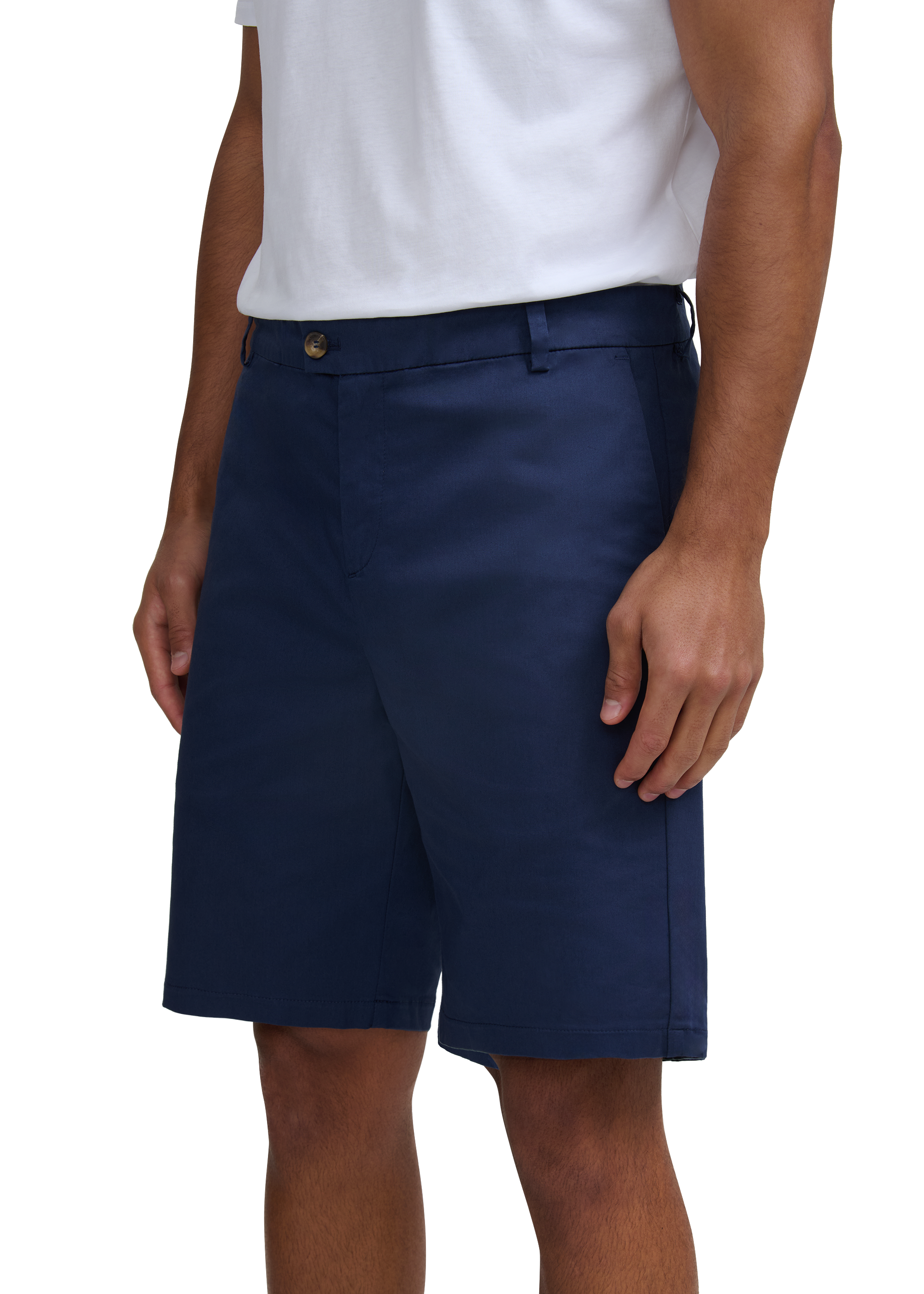 Cotton Chino Short - Navy