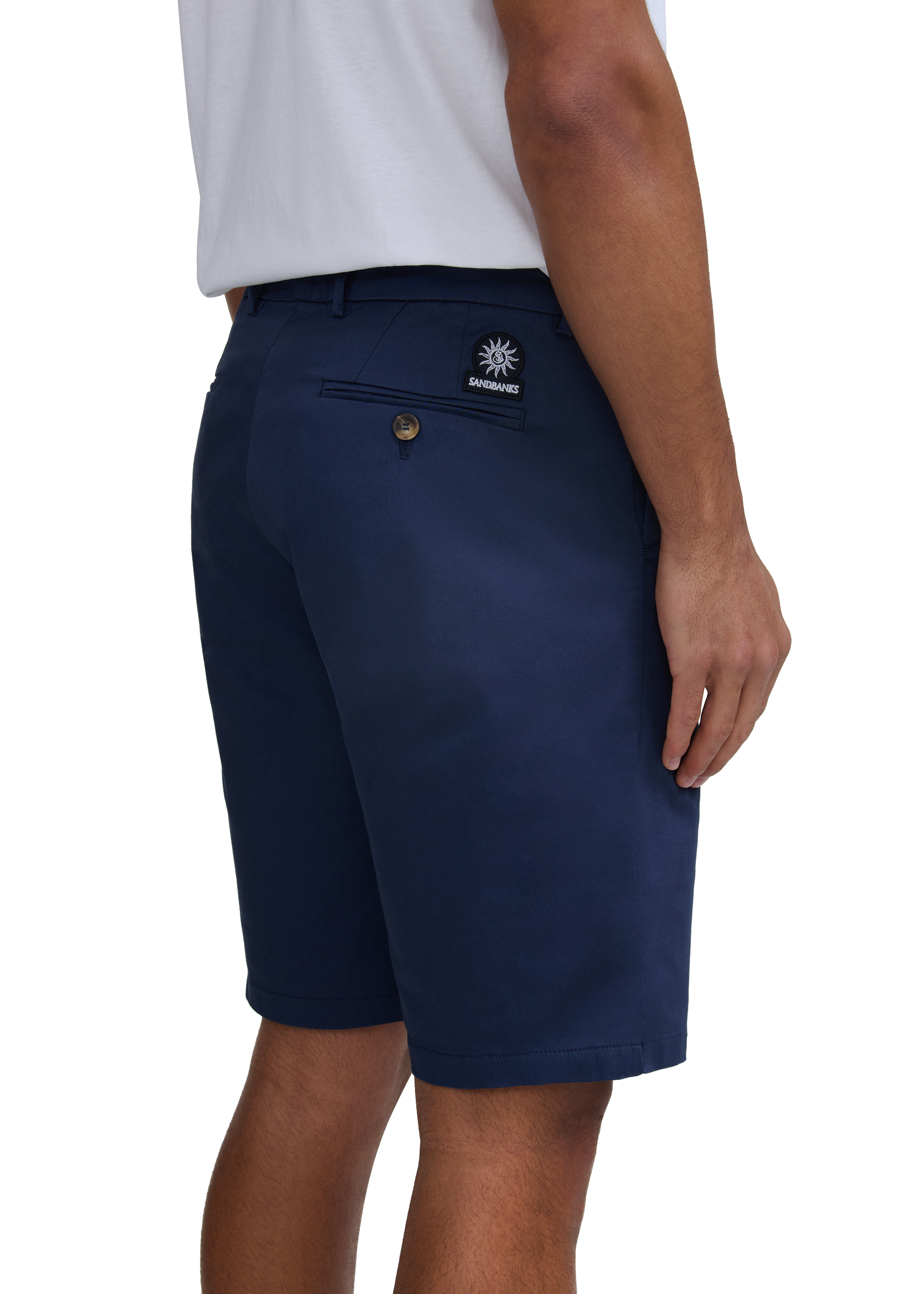 Cotton Chino Short - Navy