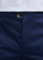Cotton Chino Short - Navy