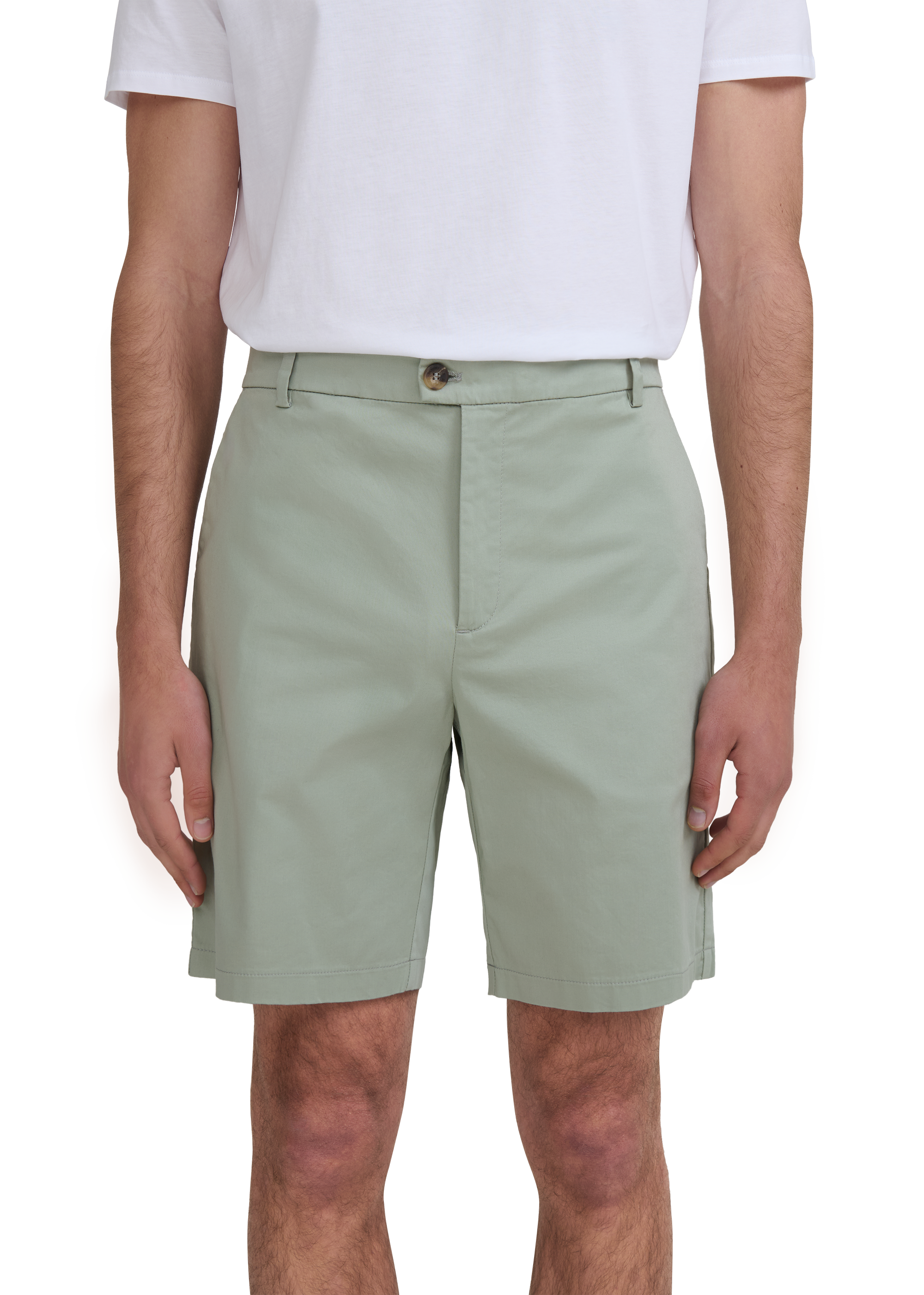 Cotton Chino Short - Sage
