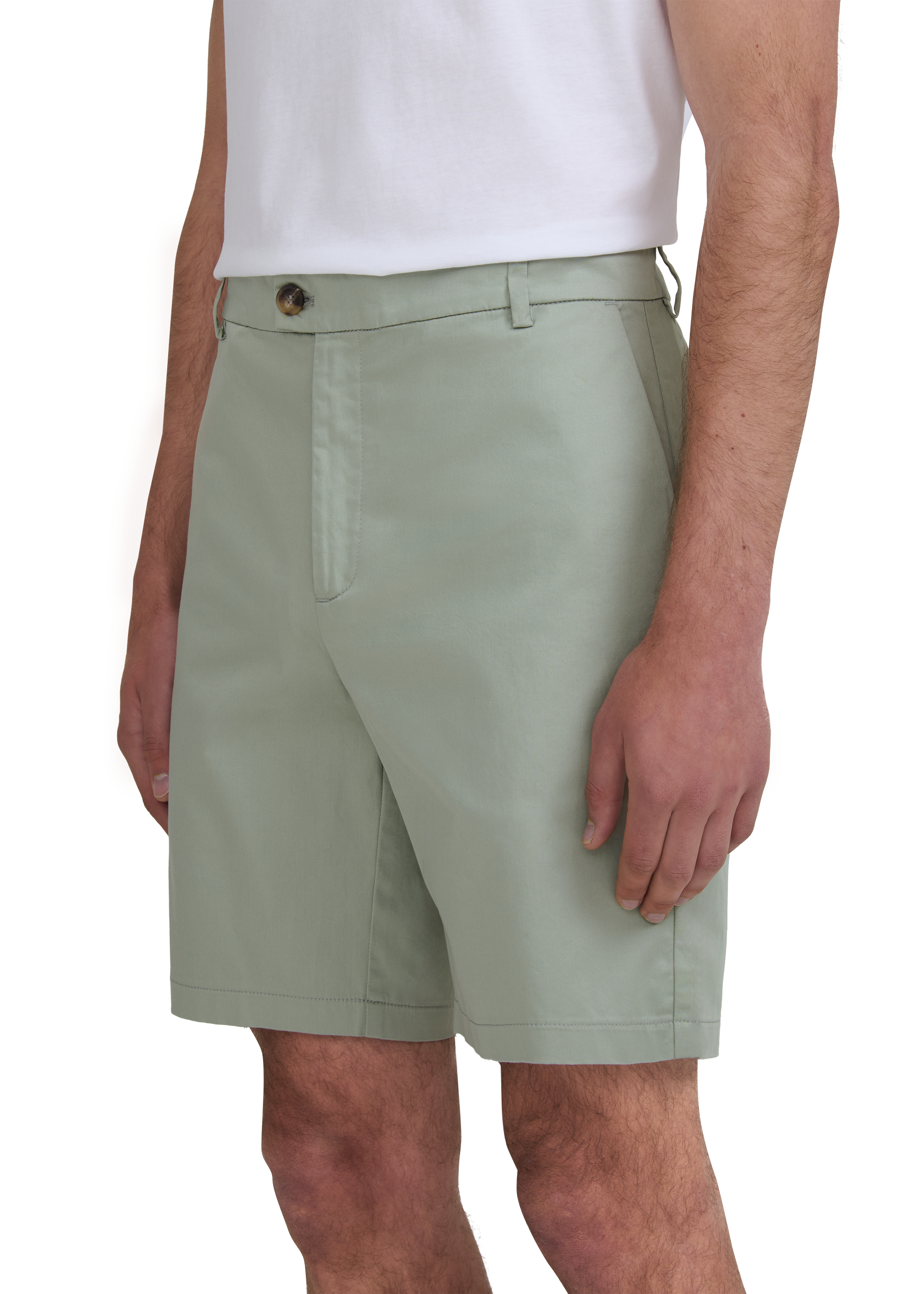 Cotton Chino Short - Sage