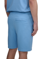 Sandbanks Badge Logo Shorts - Dusty Blue