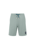 Sandbanks Badge Logo Shorts - Sage