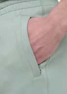 Sandbanks Badge Logo Shorts - Sage
