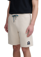 Sandbanks Badge Logo Shorts - Stone