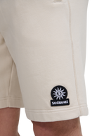 Sandbanks Badge Logo Shorts - Stone