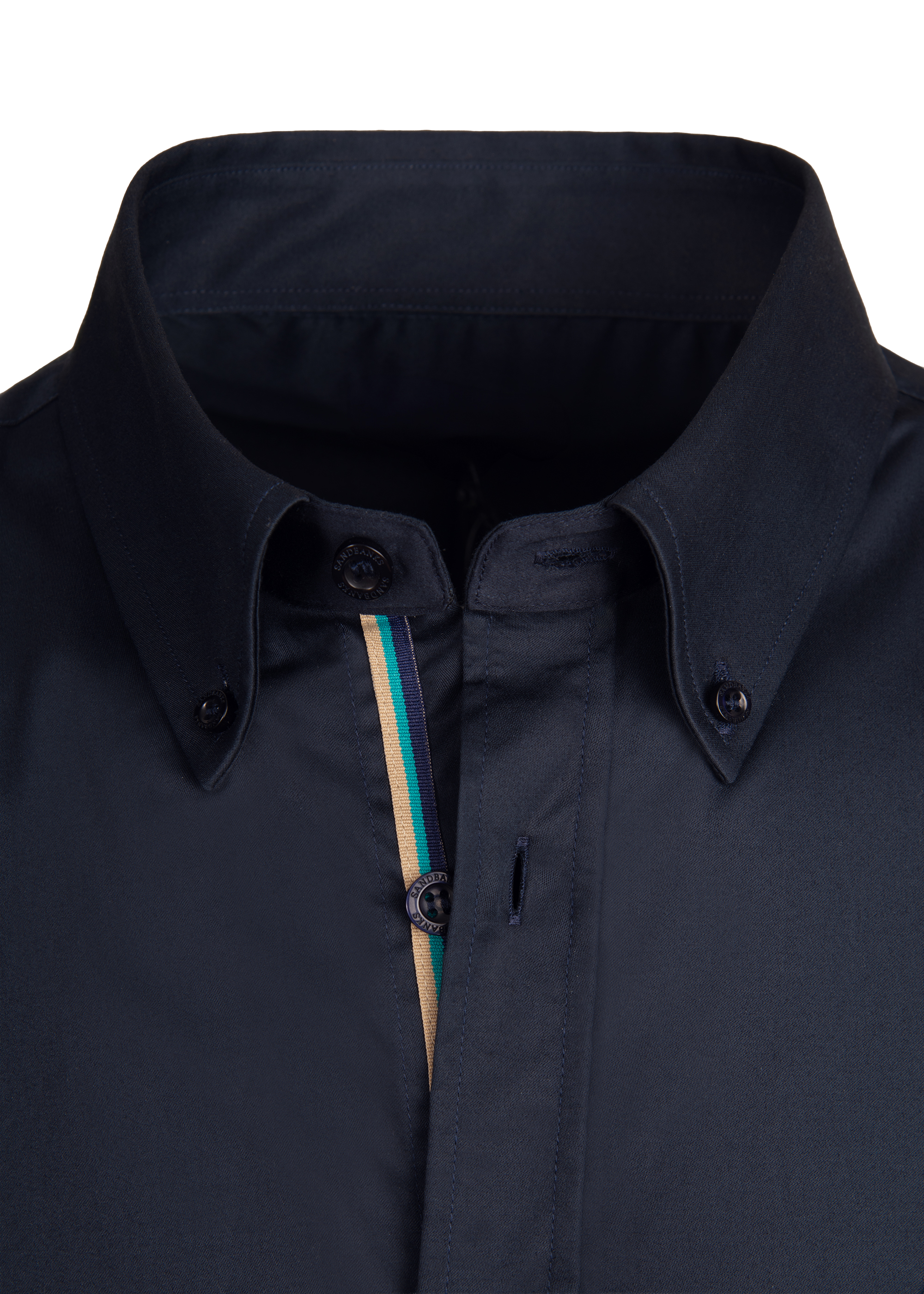 Sandbanks Short Sleeved Shirt - Navy