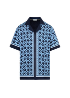 Mosaic Resort Shirt - Navy