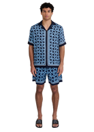 Mosaic Resort Shirt - Navy