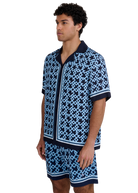 Mosaic Resort Shirt - Navy