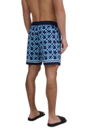 Sandbanks Mosaic Swim Shorts - Navy