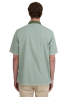Embroidered Cuban Resort Shirt - Sage