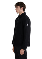 Salcombe Wool Zip Shacket - Black