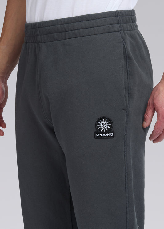 Sandbanks Badge Logo Track Pants - Anthracite