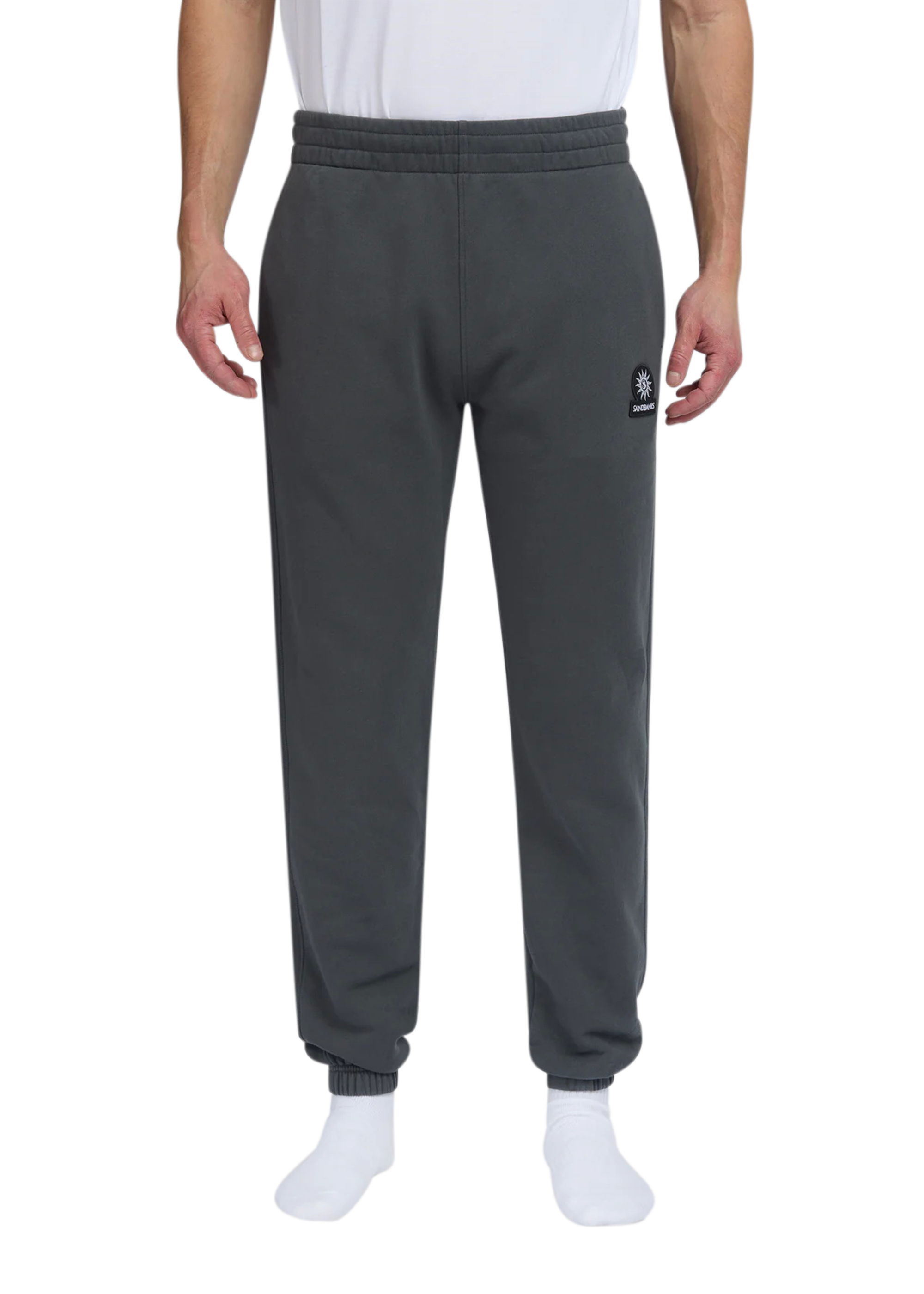 Sandbanks Elasticated Cuff Sweat Pants - Anthracite