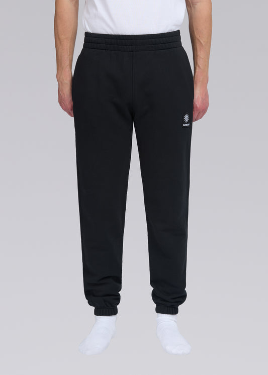 Sandbanks Badge Logo Track Pants - Black