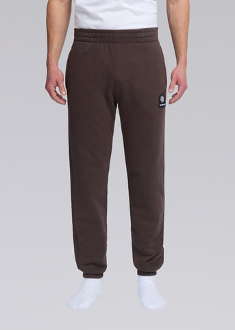 Sandbanks Badge Logo Track Pants - Brown