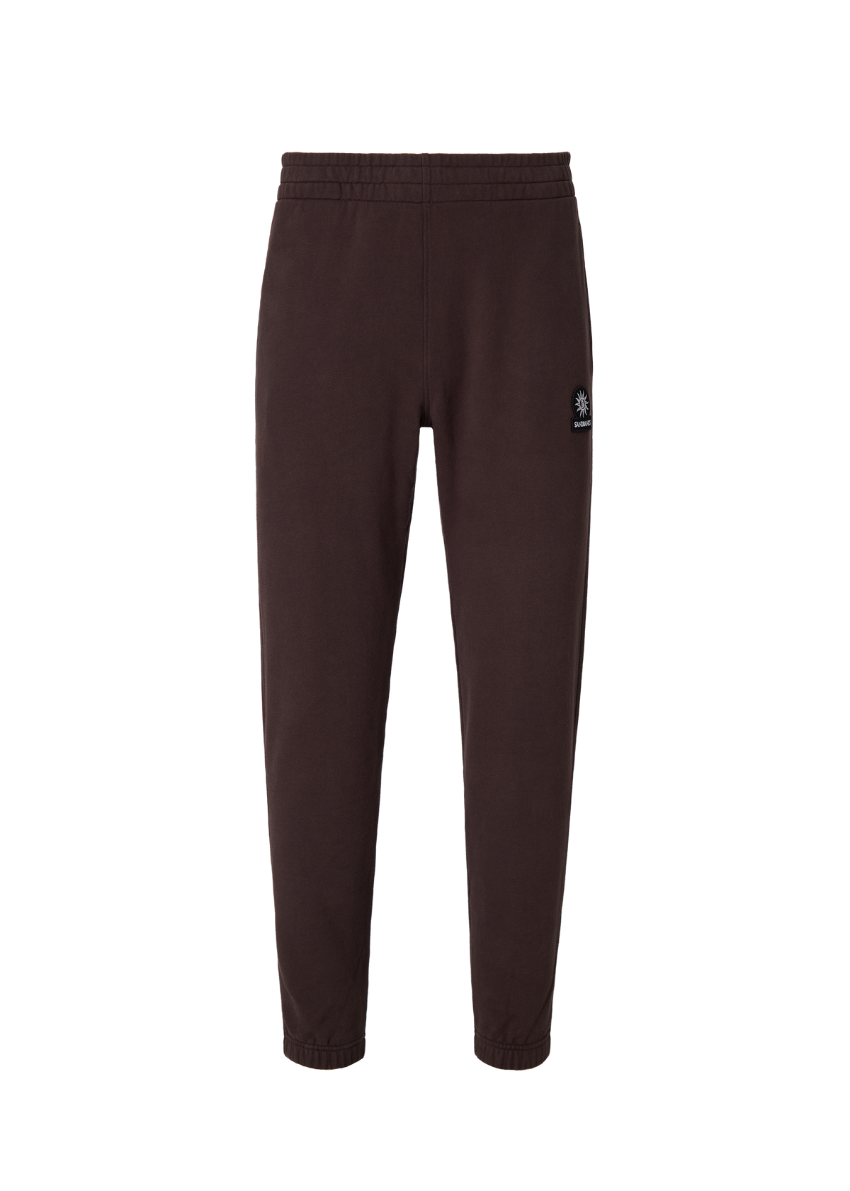 Sandbanks Badge Logo Track Pants - Brown