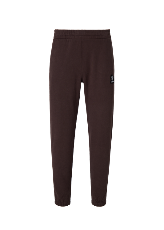 Sandbanks Badge Logo Track Pants - Brown