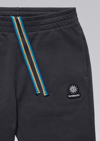 Sandbanks Badge Logo Track Pants - Anthracite