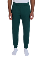 Sandbanks Elasticated Cuff Sweat Pants - Emerald Green