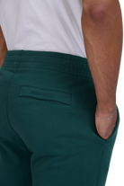 Sandbanks Elasticated Cuff Sweat Pants - Emerald Green