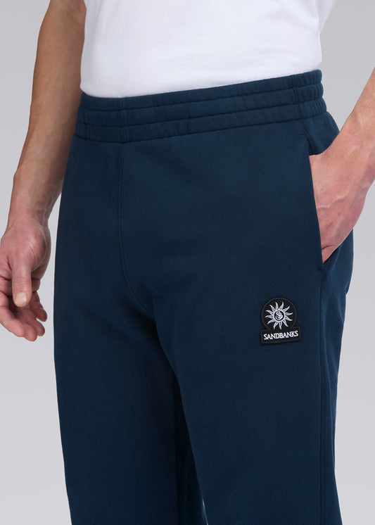 Sandbanks Badge Logo Track Pants - Navy