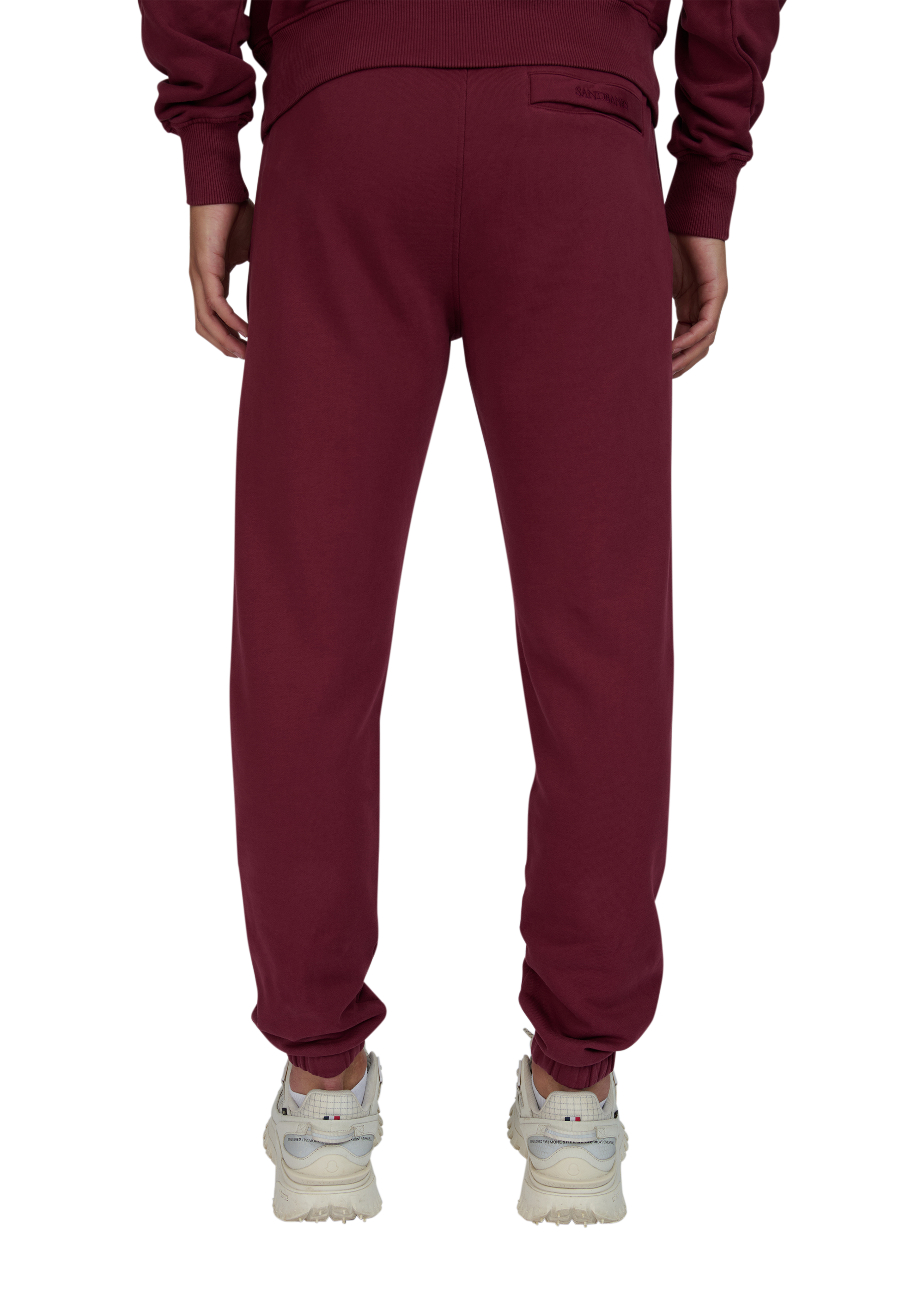 Sandbanks Elasticated Cuff Sweat Pants - Port
