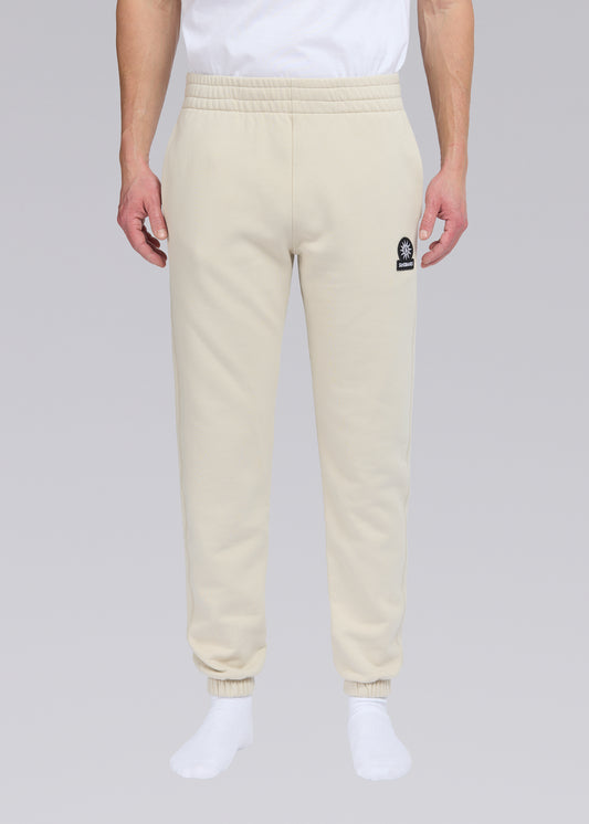 Sandbanks Badge Logo Track Pants - Stone