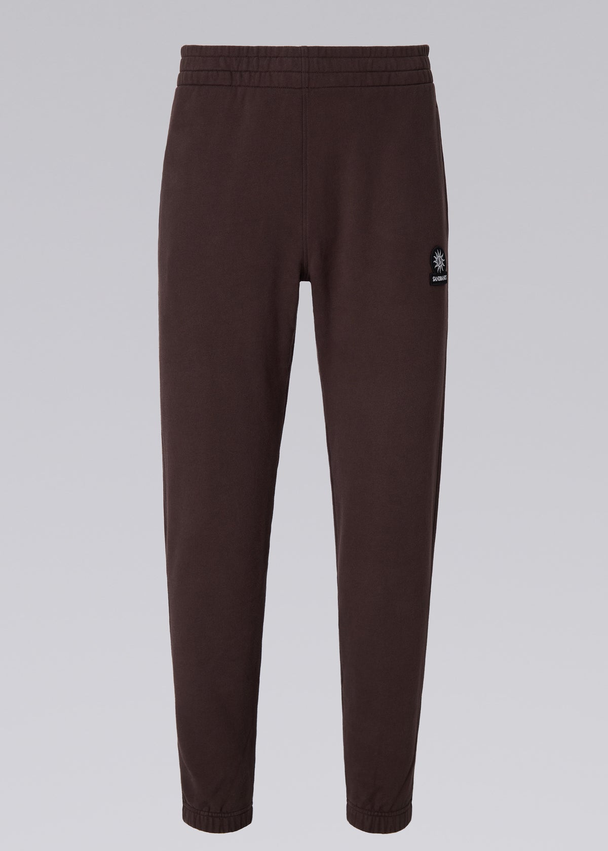 Sandbanks Badge Logo Track Pants - Brown