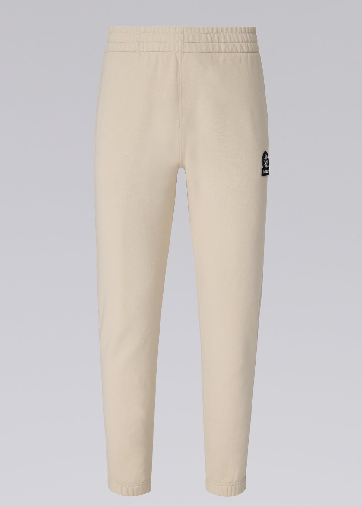 Sandbanks Badge Logo Track Pants - Stone