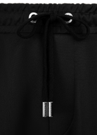 Sandbanks Piped Tricot Track Pant - Black