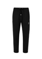 Sandbanks Piped Tricot Track Pant - Black