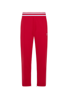 Contrast Stripe Track Pant - Red