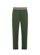 Contrast Stripe Track Pant - Army