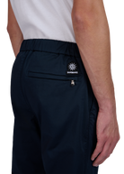 Sandbanks Gabardine Jogger Trousers - Navy model behind 
