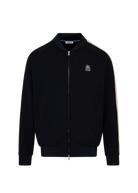 Interlock Panel Track Top - Black
