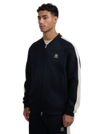 Interlock Panel Track Top - Black