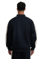 Interlock Panel Track Top - Black