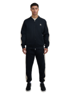 Interlock Panel Track Pant - Black