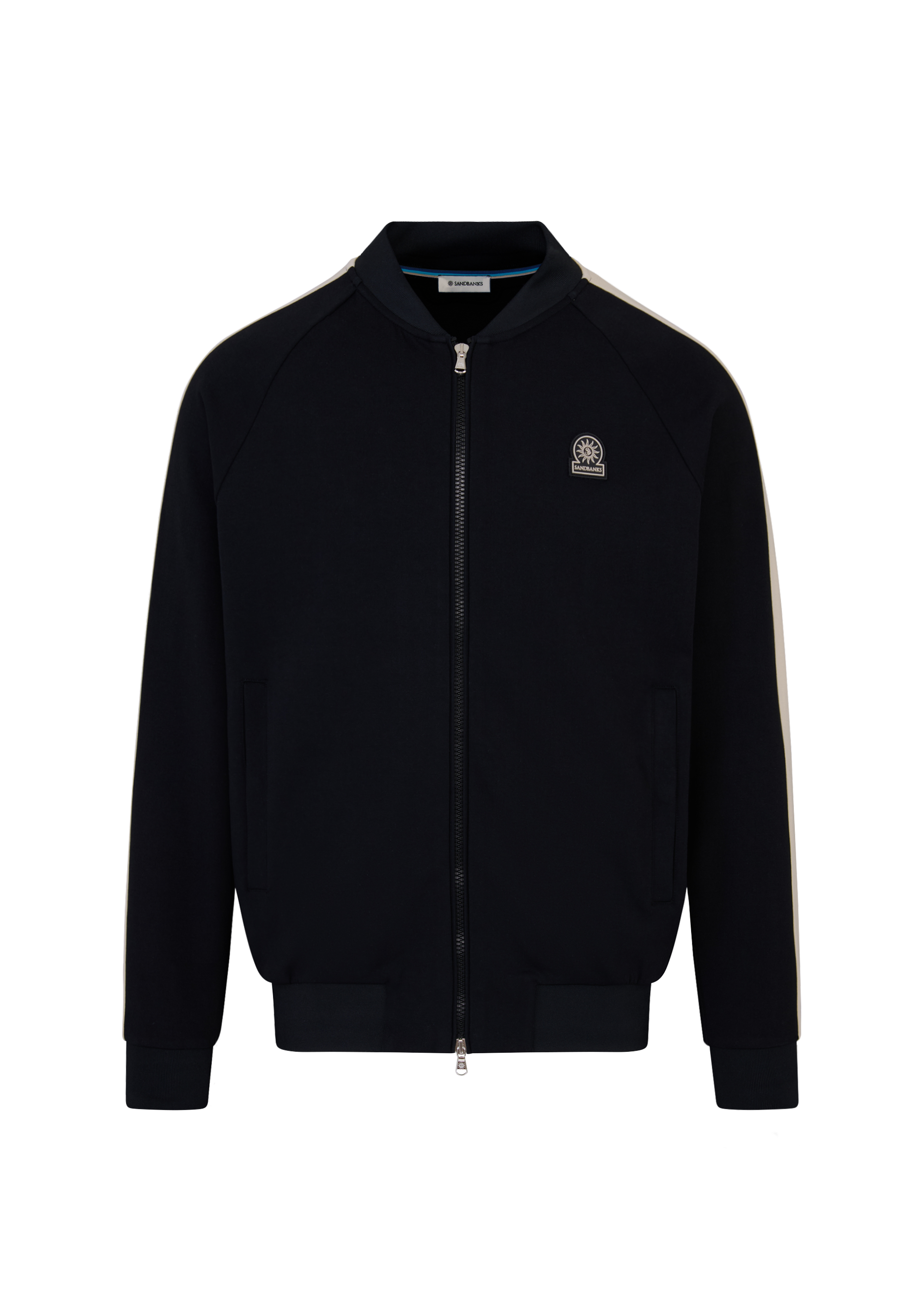 Interlock Panel Track Top - Black