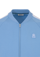 Interlock Panel Track Top - Dusty Blue