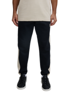 Interlock Panel Track Pant - Black