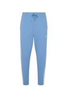 Interlock Panel Track Pant - Dusty Blue